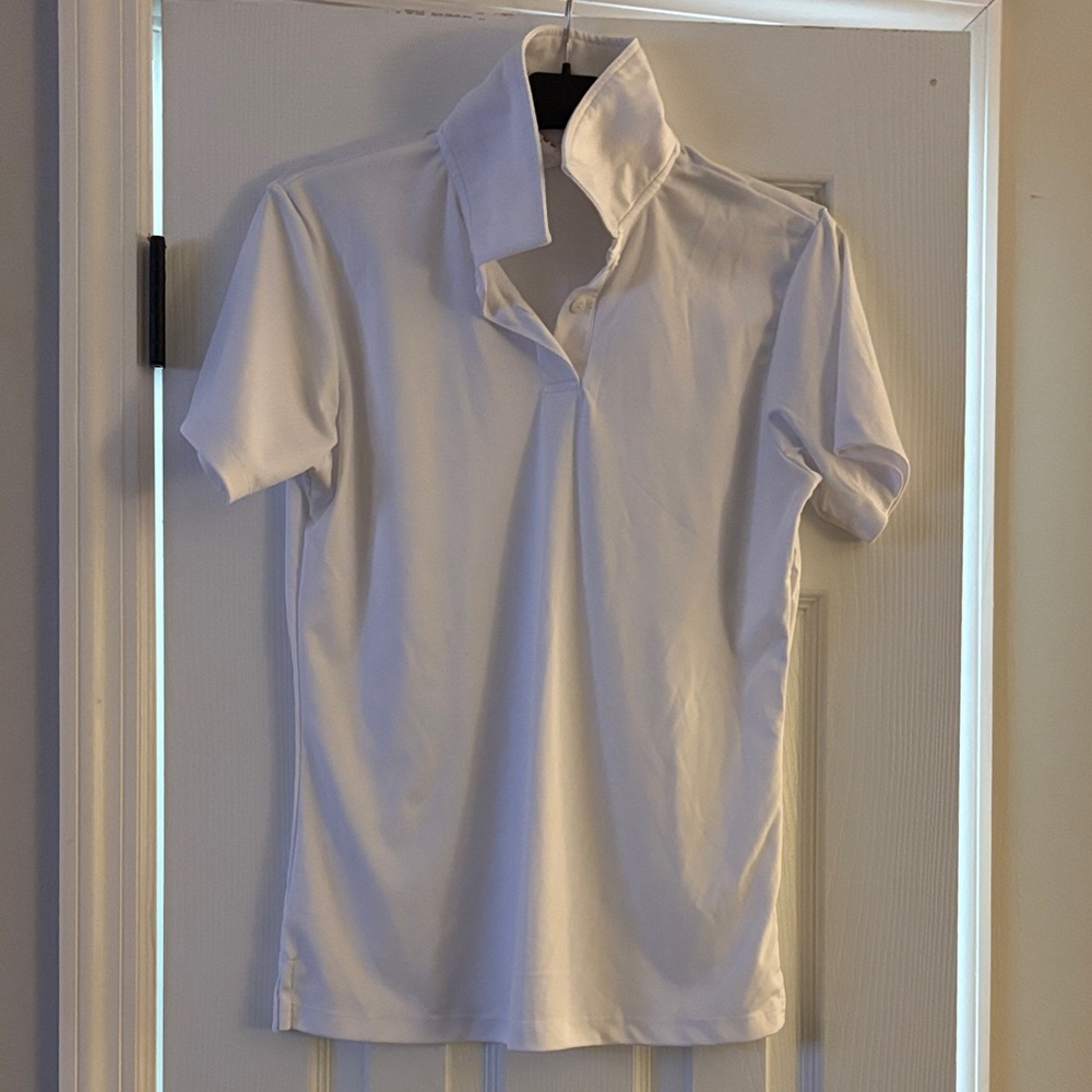 White Short Sleeve Women's Top